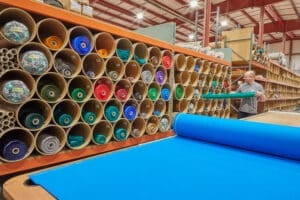 Local Gorina Cloth Dealer and Places to Test our billiard cloth. View of all our cloth colors and worker.